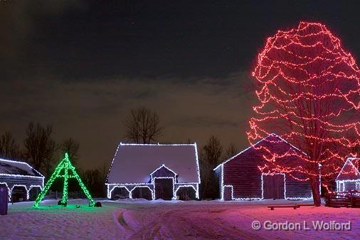 Alight at Night_12309-10.jpg - Photographed at the Upper Canada Village near Morrisburg, Ontario, Canada.